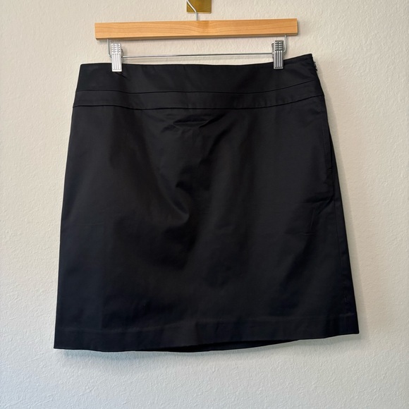 Ann Taylor Dresses & Skirts - NWT Ann Taylor Loft Petites Black Mini suiting skirt. Sz 12P black pencil NEW